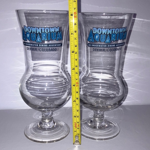 Downtown Aquarium Denver,‎ Colorado Souvenir Glass Set - Picture 3 of 7